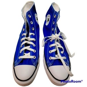 NWB Blue Unisex Hightop Converse